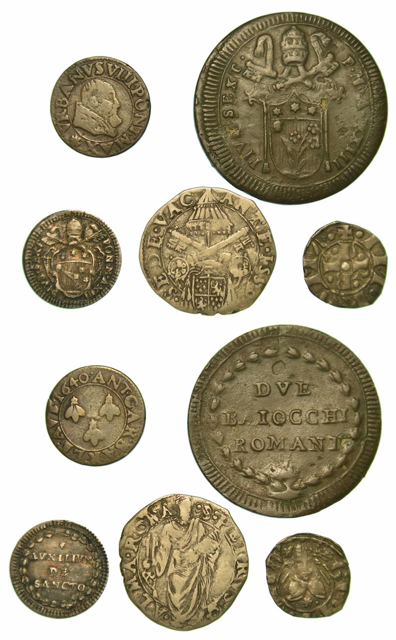 Lotto di cinque monete.  - Asta Numismatica - I - Cambi Casa d'Aste