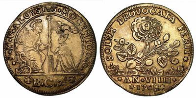Venezia. Alvise II Mocenigo, 1700-1709. Osella A. IX/1709.