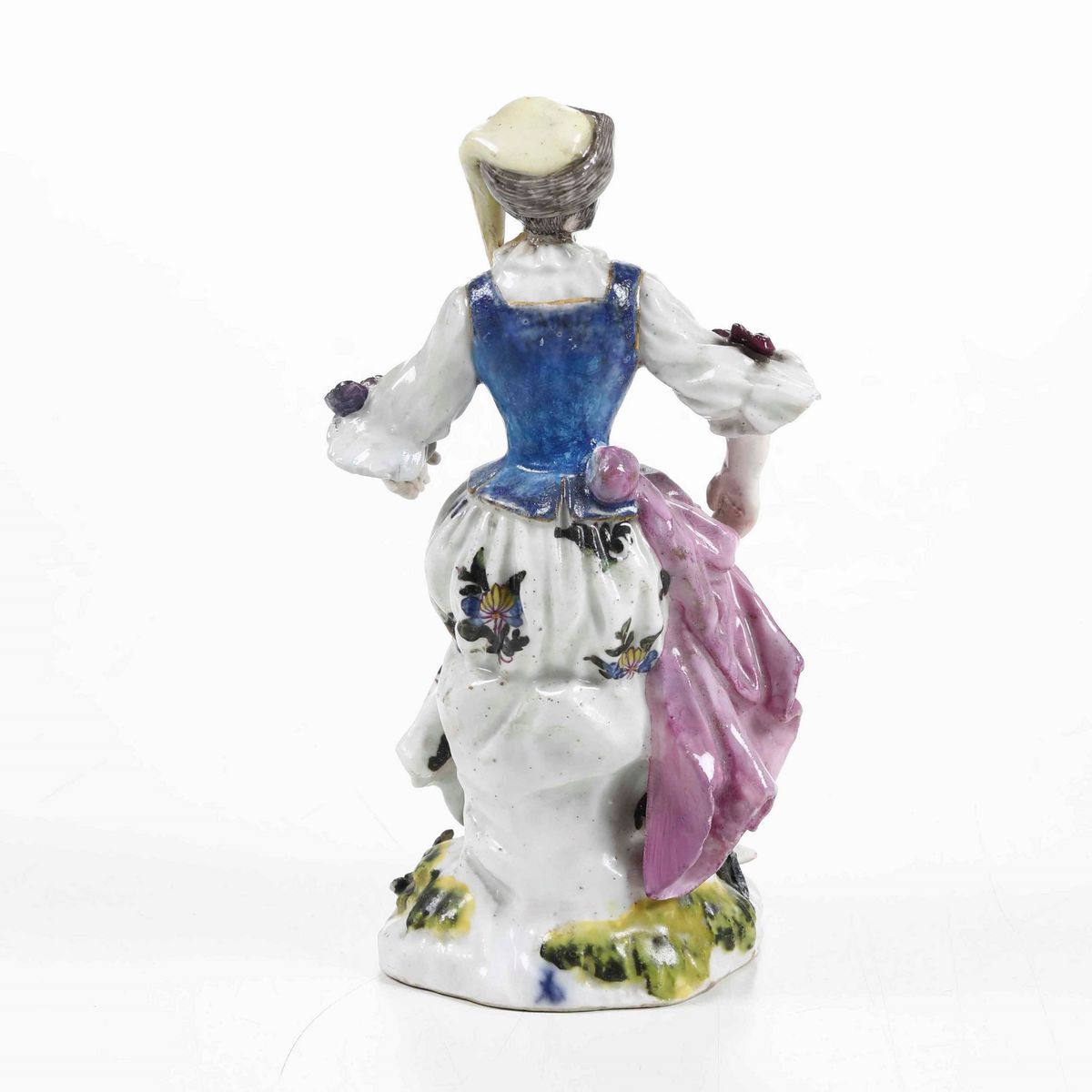 Figurinameissen, 1750 Circa (porcellana).decorazione Probabilmente XIX Secolo.