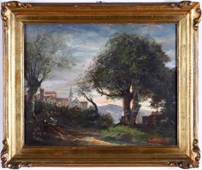 Paesaggio con Alberi