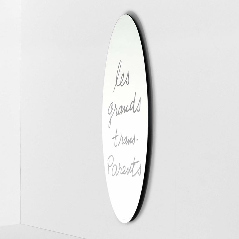 Man Ray : Specchio con serigrafia  - Auction Design Lab - Cambi Casa d'Aste