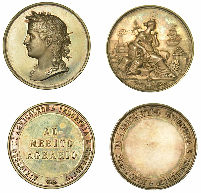 Lotto di due medaglie.  - Auction Numismatics - I - Cambi Casa d'Aste