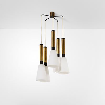 Lampada a Sospensione a Cinque Luci.