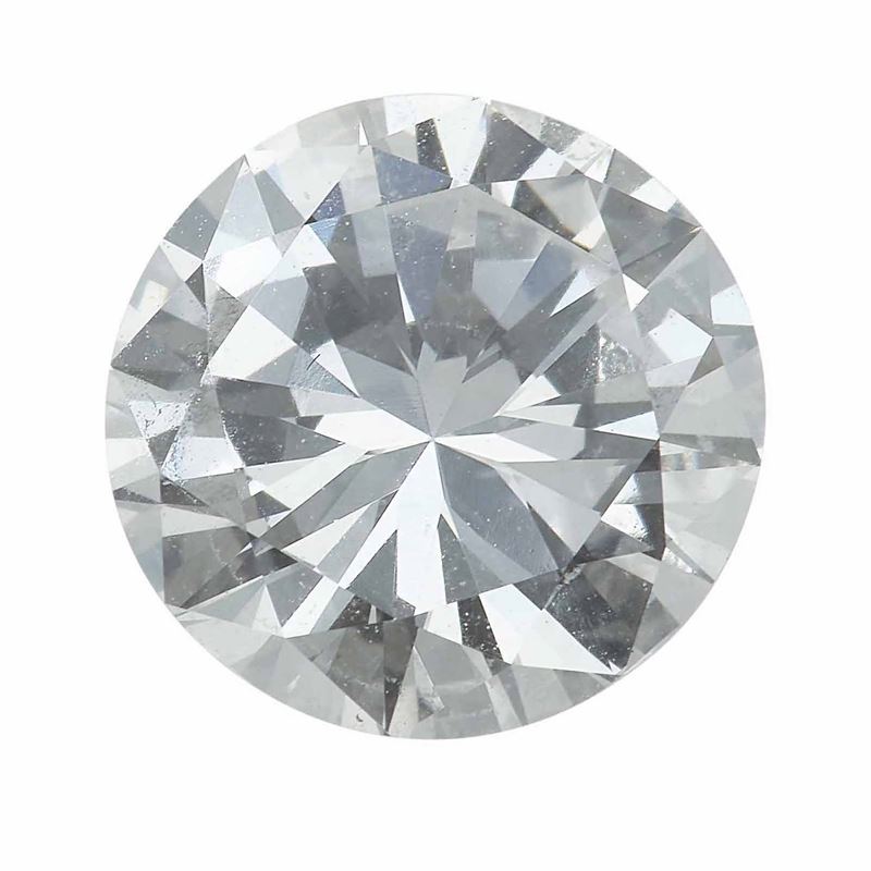 Diamante taglio brillante di ct 1.57, colore D, caratteristiche interne VS1, fluorescenza UV nulla  - Asta Fine Jewels - Cambi Casa d'Aste