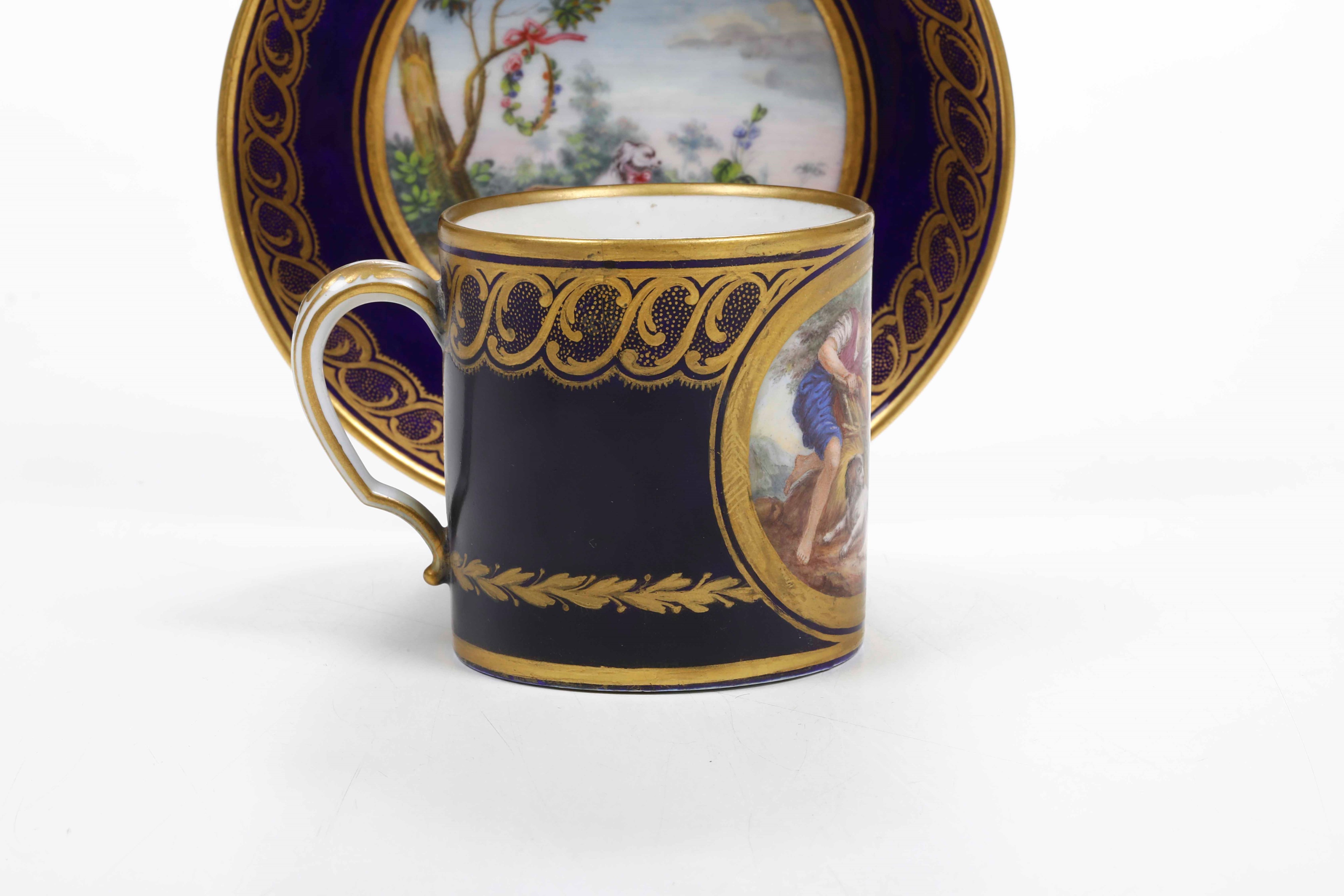 Tazza con Piattinosèvres, Verso il 1790