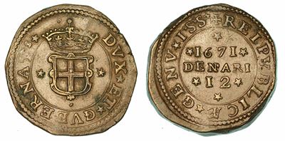 Genova. Dogi Biennali e Governatori della Repubblica, 1528-1797. Serie della III Fase, 1637-1797....