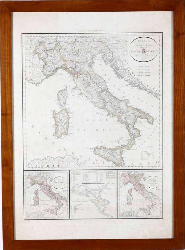 Francesco Valenti Italia di Guglielmo Mayer dedicata a S. Santità papa Pio VII, Roma 1816
