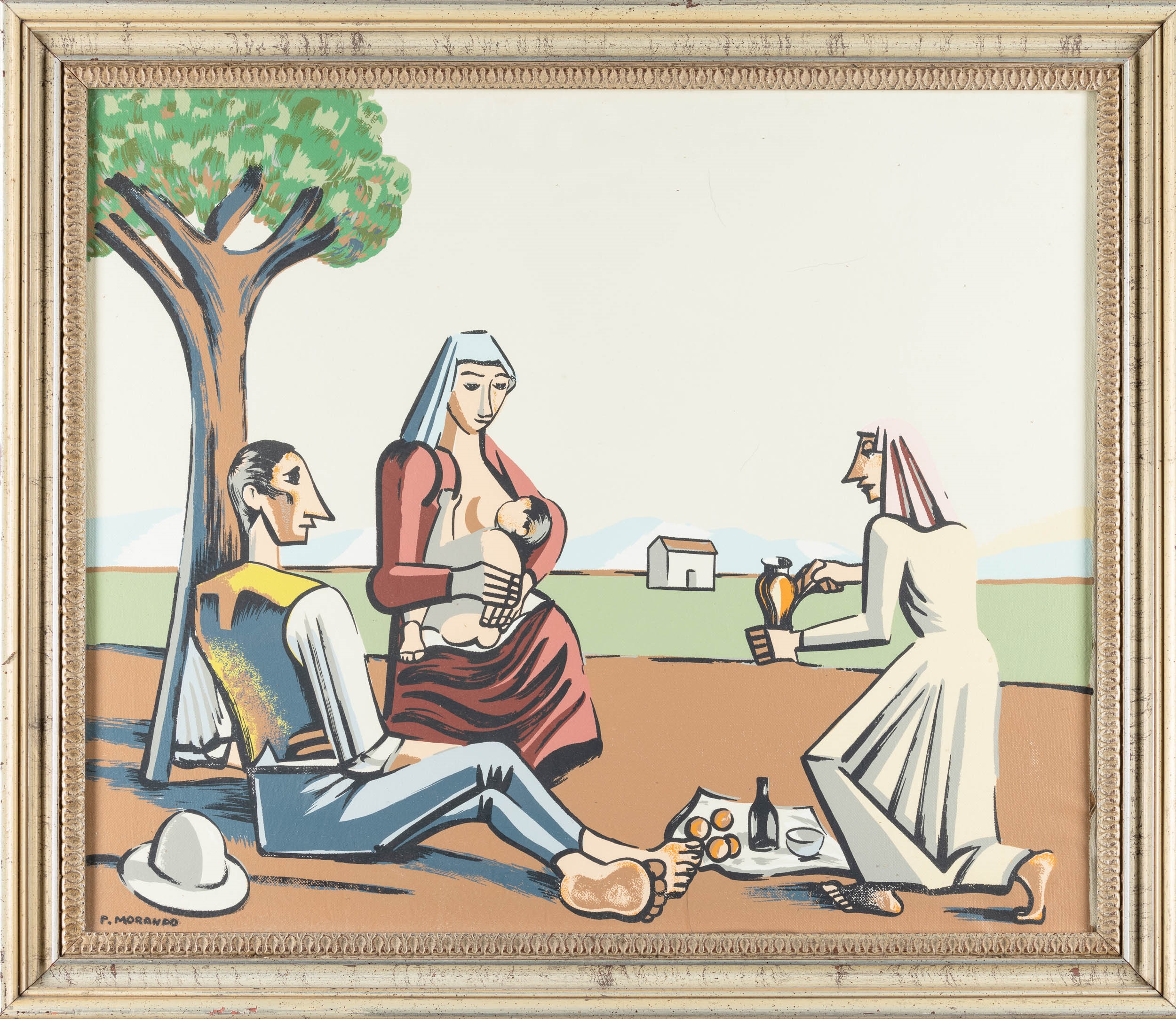 Pietro Morando - Senza Titolo (pranzo in Campagna)