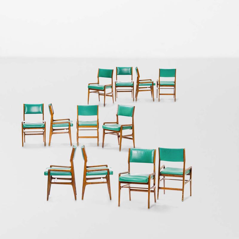 Gio Ponti : Dodici sedie  - Auction Design - Cambi Casa d'Aste