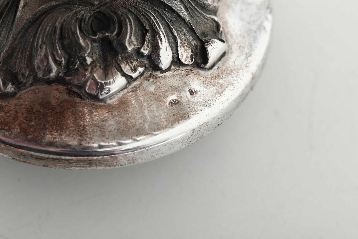 Centrotavola Biansato. Argenteria Artistica Italiana del XX Secolo