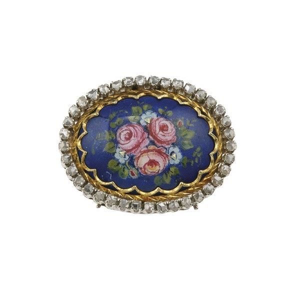 Cultured pearl bracelet with diamond and enamel clasp  - Auction Jewels - Cambi Casa d'Aste