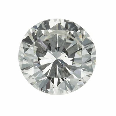 R.A.G. Torino, Diamante taglio brillante da ct 2,72 (colore K), VS2, fluorescenza UV molto debole