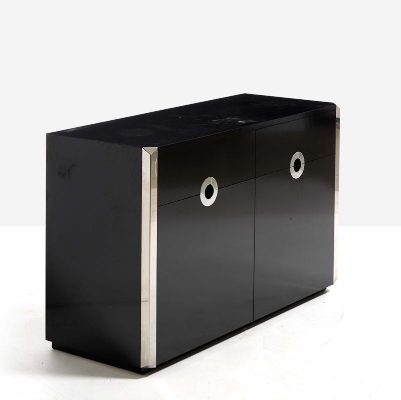Willy Rizzo : Mobile contenitore  - Auction Design Lab - Cambi Casa d'Aste