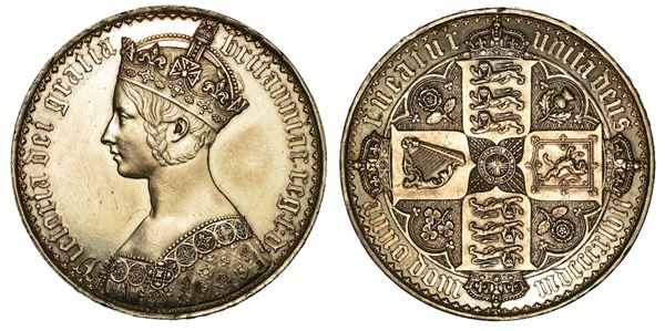 GRAN BRETAGNA. VICTORIA, 1837-1901. Crown 1847.