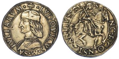 Carmagnola. Ludovico II di Saluzzo, 1475-1504. Cavallotto.