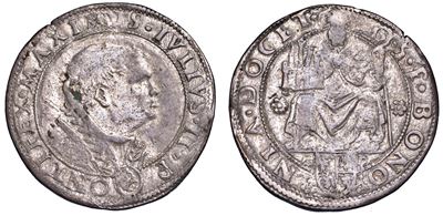 Stato Pontificio. Giulio II, 1503-1513. Bianco (o Giulio). Bologna.