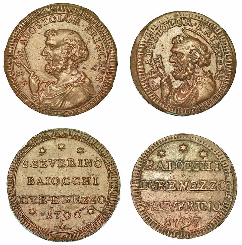 Lotto di due monete.  - Asta Numismatica - I - Cambi Casa d'Aste