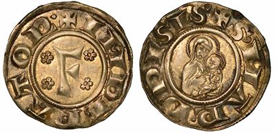 Pisa. Repubblica (a Nome di Federico I), 1220-1250. Grosso da 12 Denari.