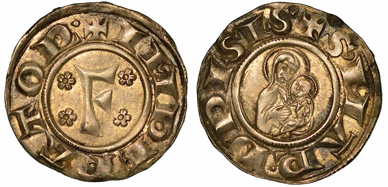 PISA. REPUBBLICA (a nome di Federico I), 1220-1250. Grosso da 12 denari.  - Auction Numismatics - I - Cambi Casa d'Aste