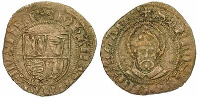 Milano. Giovanni Maria Visconti, 1402-1412. Soldo.