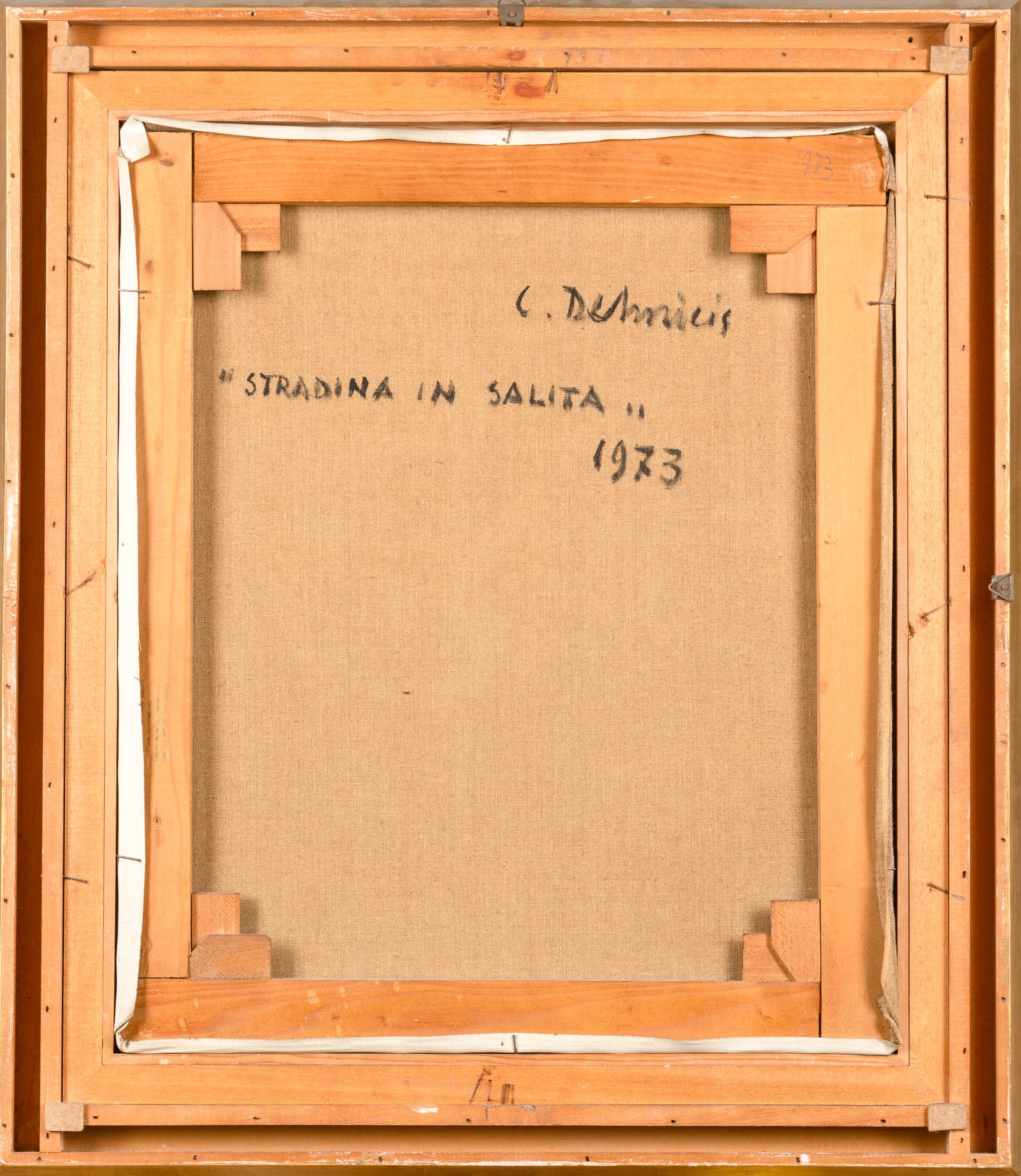 Cristoforo De Amicis - Stradina in Salita