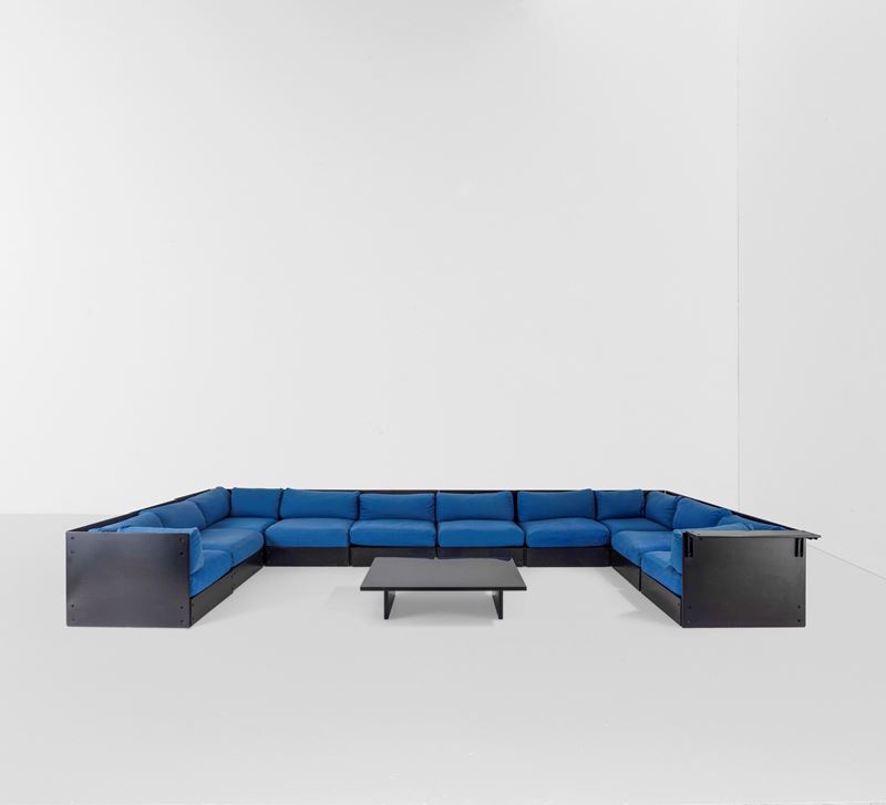 Rolf Heide : Salotto modulare mod. Sofabank  - Auction Design200 - Cambi Casa d'Aste