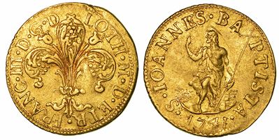 Firenze. Francesco III di Lorena, 1737-1765. Fiorino 1741.