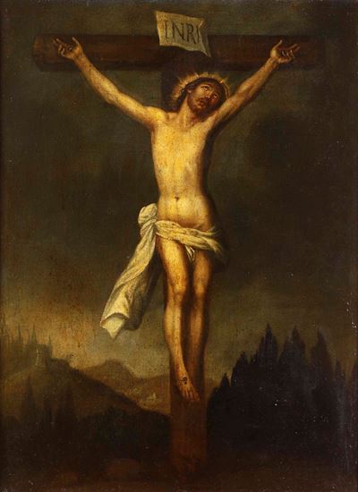 Scuola del XVIII Secolo Crocifissione