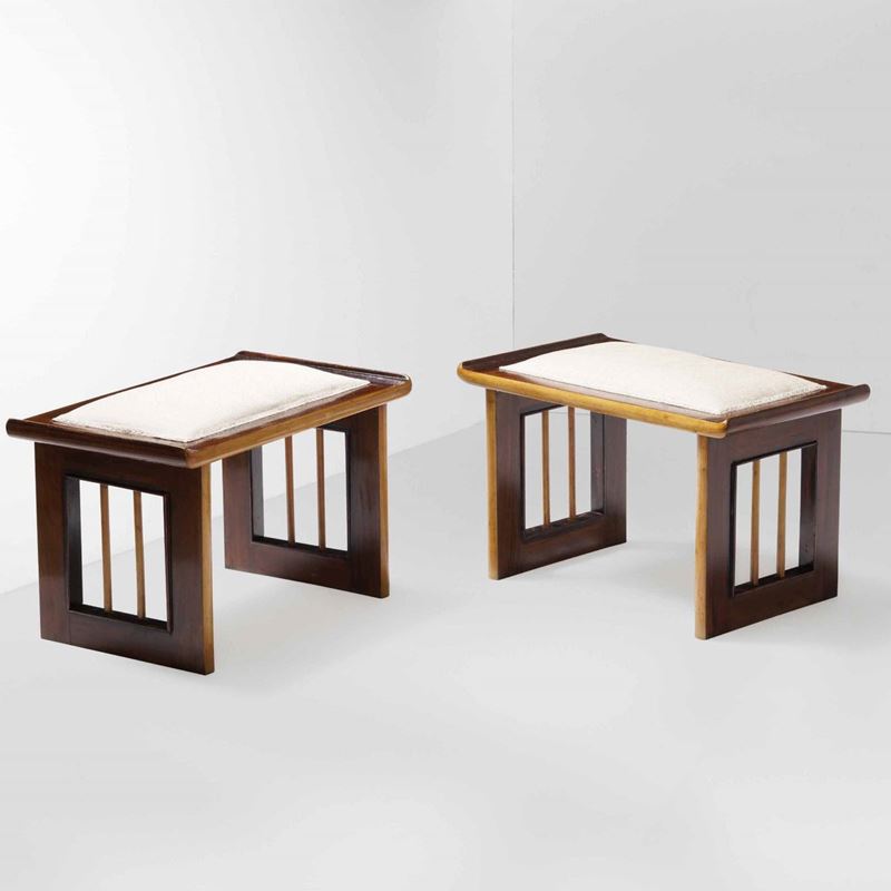 Due panche  - Auction 20th century furniture - Cambi Casa d'Aste