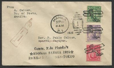 1925, Raid Sesto Calende – Australia – Filippine – Cian – Giappone – Roma, Comandante Francesco D...
