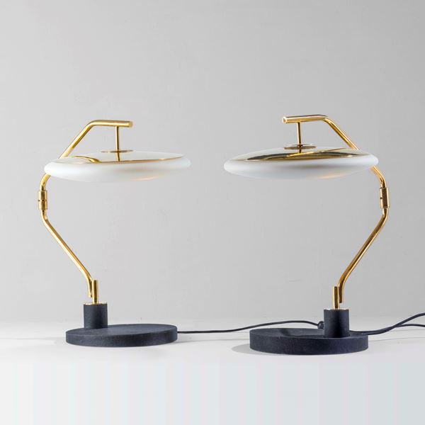 Due lampade da tavolo mod. 2488