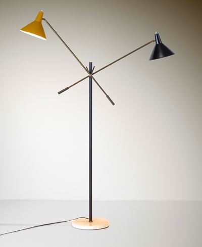 Lampada da Terra Diffusori Orientabili