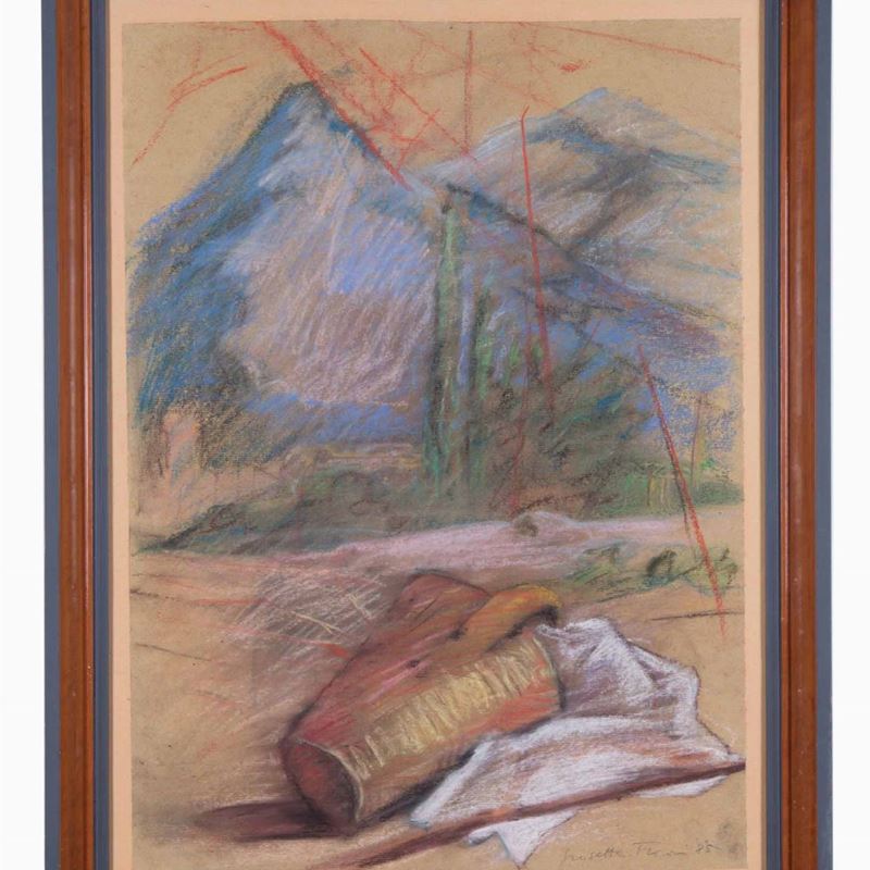 Giosetta Fioroni - Cesto (omaggio a Tiepolo)