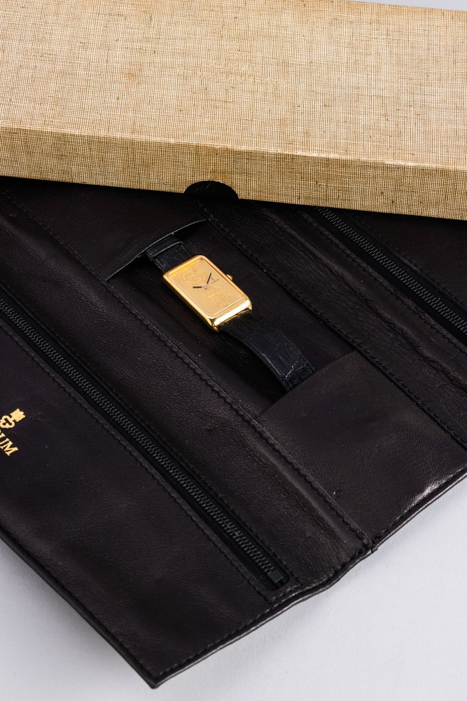 Corum - Inusuale Orologio Lingot, Quadrante in Oro Giallo 999 di 10 Grammi, Carica Manuale, con S...