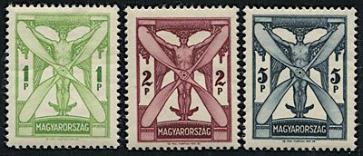 1933, Ungheria, Posta Aerea, Soggetti Vari