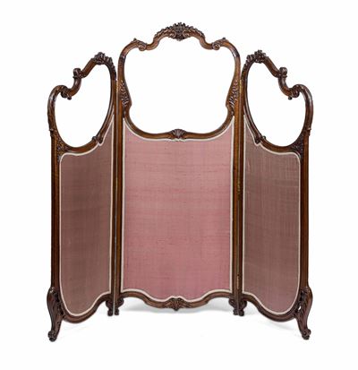 Paravento in Legno Intagliato