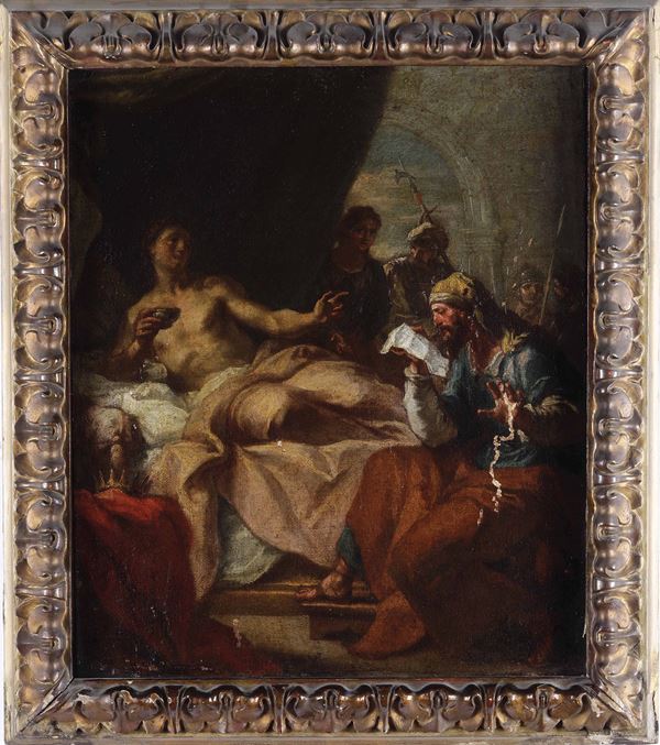 Sebastiano Ricci - Alessandro Magno e il medico Filippo