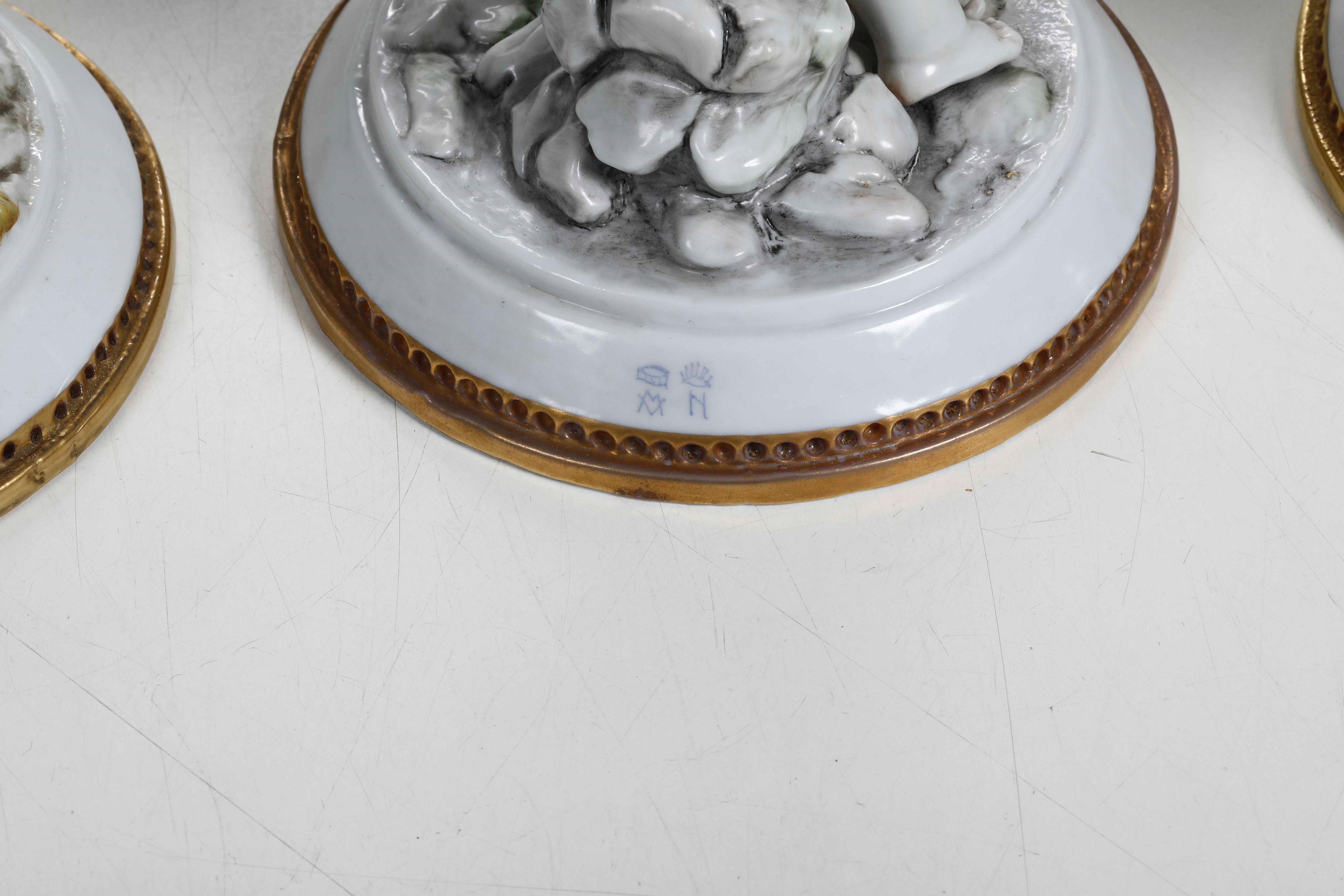 Figurine con le Quattro stagioni.XX Secolo.