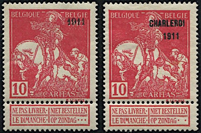 1911, Belgio, “Esposizione d’arte belga”  - Asta Storia Postale e Filatelia - Cambi Casa d'Aste
