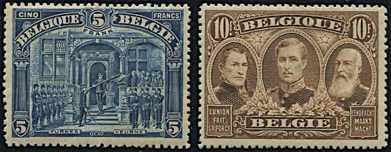 1915, Belgio, soggetti vari  - Asta Storia Postale e Filatelia - Cambi Casa d'Aste