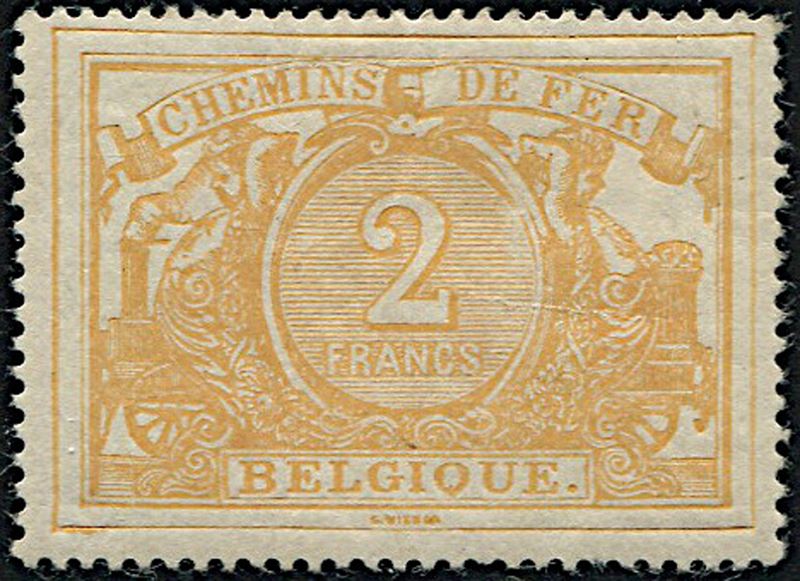 1882/94, Belgio, “ferroviari”  - Asta Filatelia - Cambi Casa d'Aste