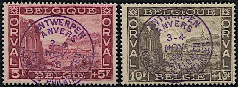 1928, Belgio, Expo di Anversa  - Asta Storia Postale e Filatelia - Cambi Casa d'Aste