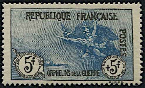 1917/18, Francia, “Orfanelli”  - Auction Postal History and Philately - Cambi Casa d'Aste