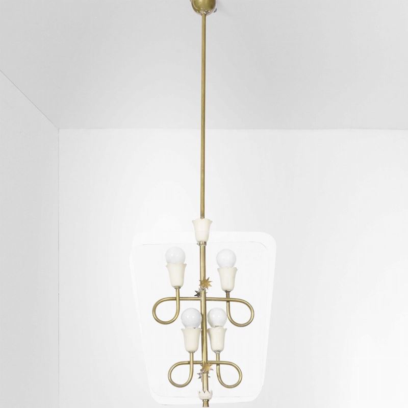 Lampada a sospensione  - Asta Arredi del '900 - Cambi Casa d'Aste