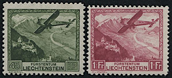 1930, Liechtenstein, Posta Aerea