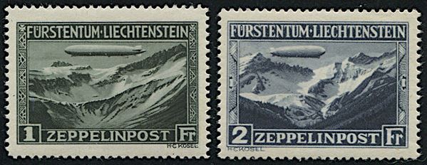 1931, Liechtenstein, “Zeppelin”