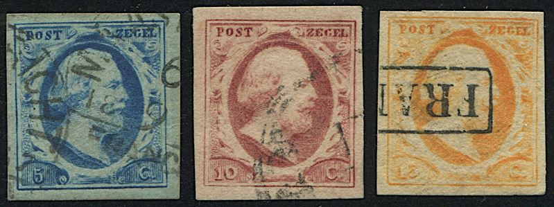 1852, Olanda, Guglielmo III  - Auction Postal History and Philately - Cambi Casa d'Aste