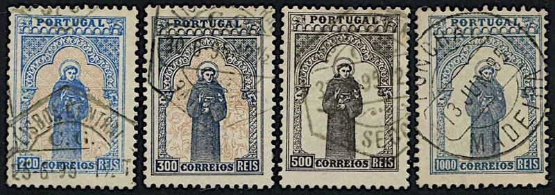 1895, Portogallo, Settimo Centenario della nascita di San Antonio  - Asta Storia Postale e Filatelia - Cambi Casa d'Aste