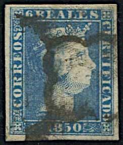 1850, Spagna, Isabella II  - Asta Storia Postale e Filatelia - Cambi Casa d'Aste