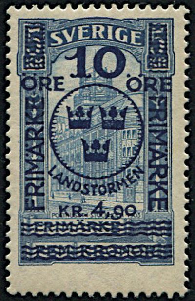 1916, Svezia, “pro Milizia Territoriale”